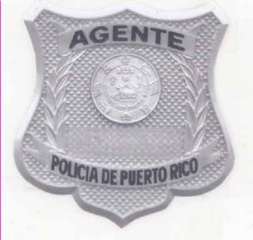 Smiffy's-34040 Police Badge Placa de policía, en Cartera, Color Plata, No  es Applicable (34040)